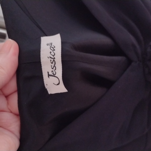 Black Jessica full length dress - Picture 7 of 7